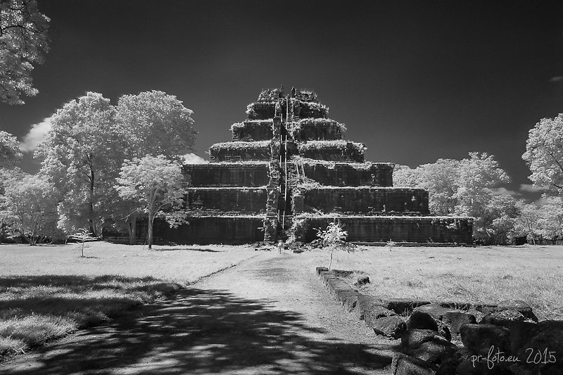 Koh Ker -Infrared filterd 